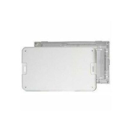 On-Q On-Q 8-inch MDU Enclosure Kit with Cat6 Data - ABS Plastic - White - 1 EN0804