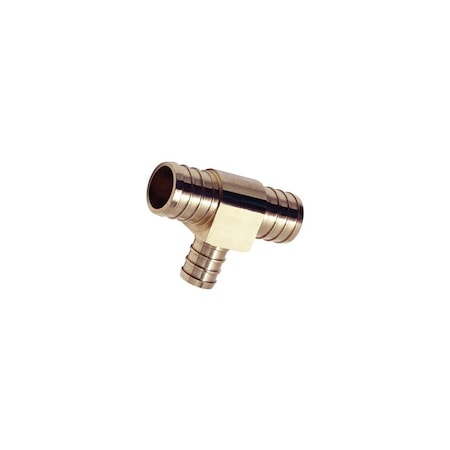 Sharkbite Reducing Pipe Tee, 3/4 x 1/2 in, 200 psi Pressure UC412LFA