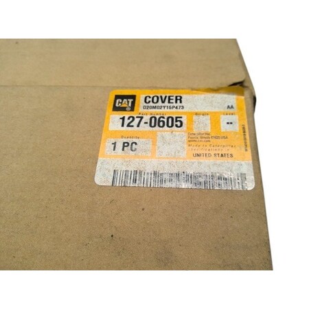 Caterpillar COVER, CATERPILLAR OEM 1270605 1270605