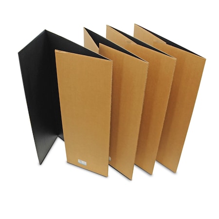 Flipside 36 x 48 1 Ply Black Project Board Pack of 4 18067