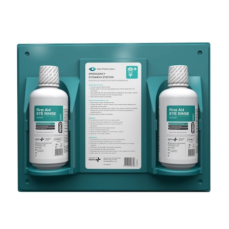 Aero Healthcare NeutraFlush Wall Station 2 Bottle 32oz NFS0322