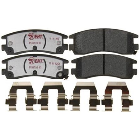 R/M Brakes RM Brakes EHT714H Brake Pad Set R53-EHT714H