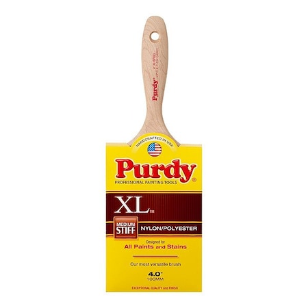 Purdy Nylon Paint Brush, 3 11/16 in L 144380340
