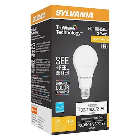 Sylvania BULB LED SOFT WHT 50/100/150W 41927