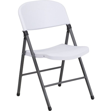 Flash Furniture White Plastic Folding Chair DAD-YCD-50-WH-GG