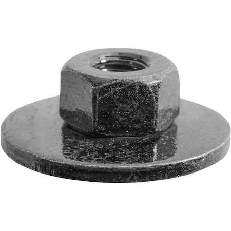 Auveco Free Spinning Washer Nut M6-1.0 24mm Washer O.D, 25PK 24434