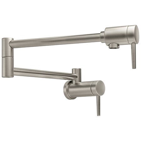 Delta Contemporary Wall Mount Pot Filler 1165LF-SS