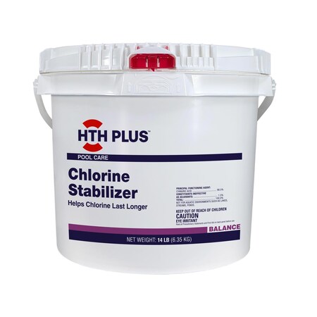Hth PLUS Chlorine Stabilizer 14 lb 67342