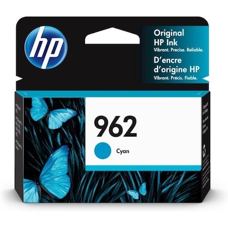 Hp 962 Cyan Original Ink Cartridge, 700 Yield 3HZ96AN