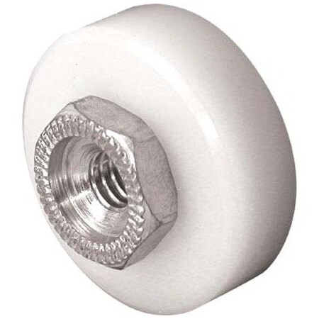 Prime-Line Sliding Screen Door High Density Polyethylene Ball Bearing Roller and Threaded Hex Hub (2 Pack) B 629