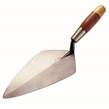 Kraft Tool Kraft Tool 11 1/2" Limber Wide London Trowel w/Leather Handle RO312-11 1/2L
