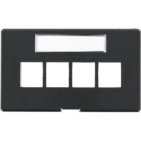Leviton 4-Port Faceplate Fits Herman, Miller Modular Furniture 49910-HE4