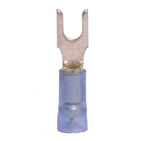 Hillsdale Terminal Fork Terminal, #6 Stud Size, 14 AWG, 600 V, Nylon Insulated, 500 PK 30142