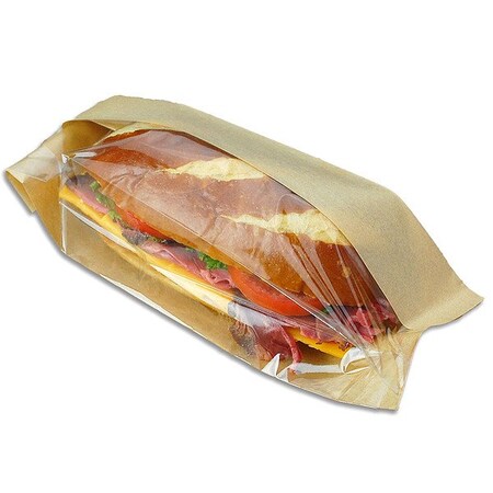 Ready Fresh Window Sandwich Bag, 10 1/4" L, 500 PK RF-3210KW