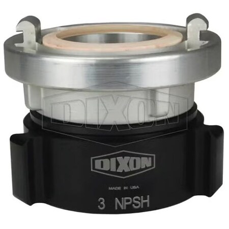 Dixon Rocker Lug Adapter with Buna-N Gasket, 3 in, Storz x FNPSH Swivel, 70DegF SFSA3030S