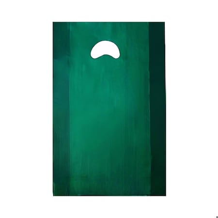 Revolution 12X3X18 High Density Plastic Bag - Dark Green, 500PK S08DG