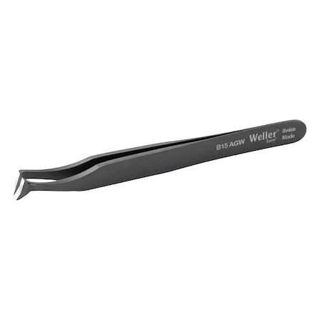 Erem Cutting Tweezers, 15Agw, 115mm, Black B15AGW