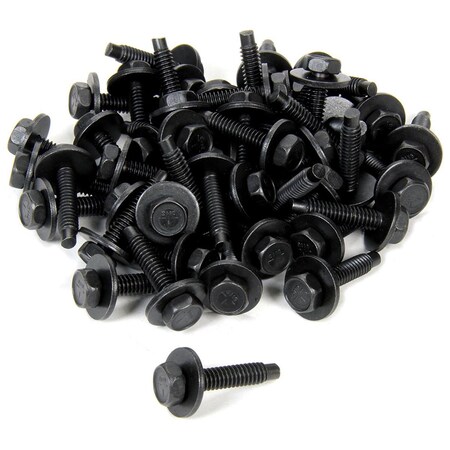 Vortex 0.125 in. Body Bolt Clips, Black, 50PK VO2620893