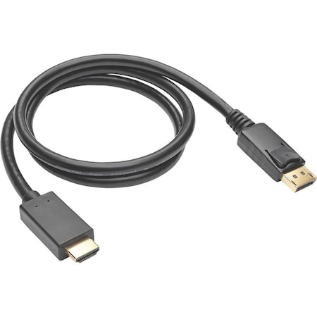 Tripp Lite DisplayPort Cable, 1.2, HD, Adapter, M/M, 3ft P582-003-V2-ACT