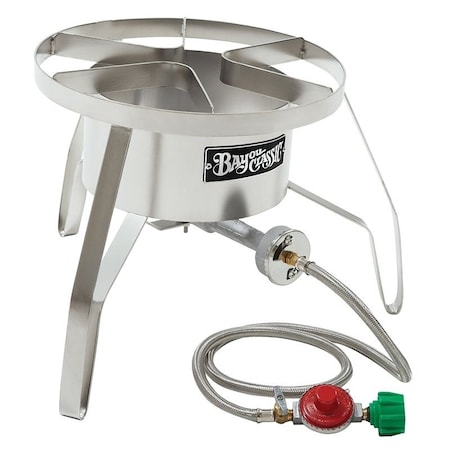 Bayou Classic COOKER GAS SINGLE JET SS 14IN SS1