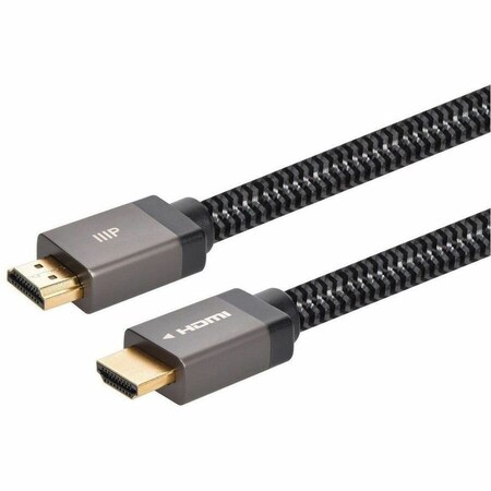 Monoprice 8K CERTIFIED BRAIDED ULTRA HIGH SPEED HDMI CABLE - HDMI 2.1_ 8K at 60HZ_ 42687