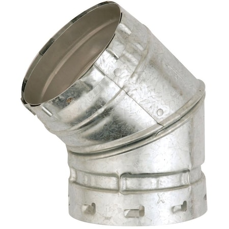 Ameri-Vent Elbow Gas Vent 45 Dgr 2Wal 3In 3E45