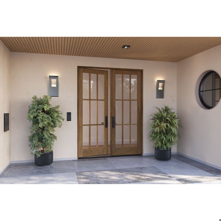 Doornmore G109, 74.5" x 98" ( 2x36" Door) Left Hand, Mahogany SDL 9 Lite Exterior Door G109-SW-3696_2_LI