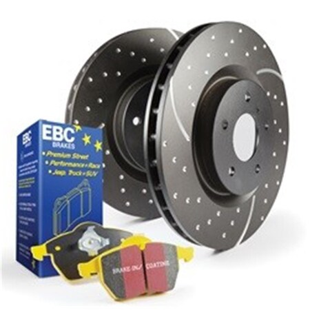 Ebc Brakes Brake Kit with Organic Brake Pads S5KF1524