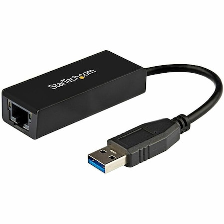 Startech.Com USB 3.0 to Gigabit Ethernet NIC Network Adapter - 10/100/1000 Network Adapter - USB to Ethernet Gig USB31000S