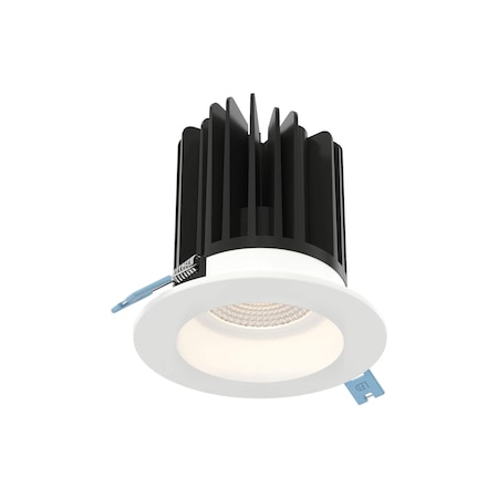 Dals Lighting Element 4'' High Powered Regressed 5CCT LED Multi-Voltage Downlight in White RGR4HP-CC-V-WH