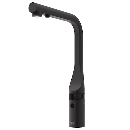 Vigo Jewel Touchless Kitchen Faucet in Matte Black VG02039MBS