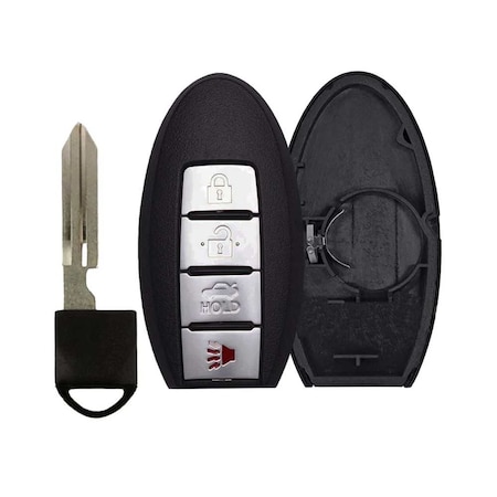 Aks Keys 2007 - 2014 Nissan Smart Prox. Key Shell 4B RS-NISSAN-19