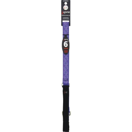 Lupine 1'' x 6 Ft. Woven Pattern Jellyroll Dog Leash 96959