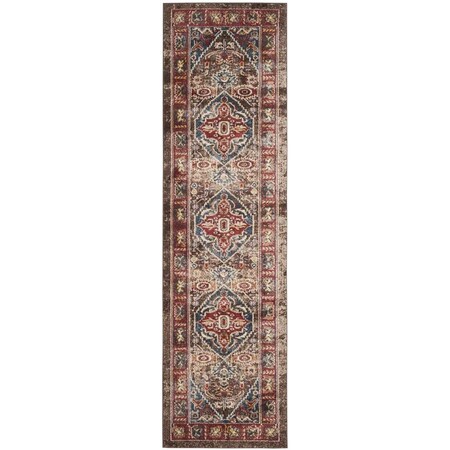 Safavieh Bijar Accent Area RugBrown & Royal 2 ft. 3 in. x 8 ft. BIJ621C-28