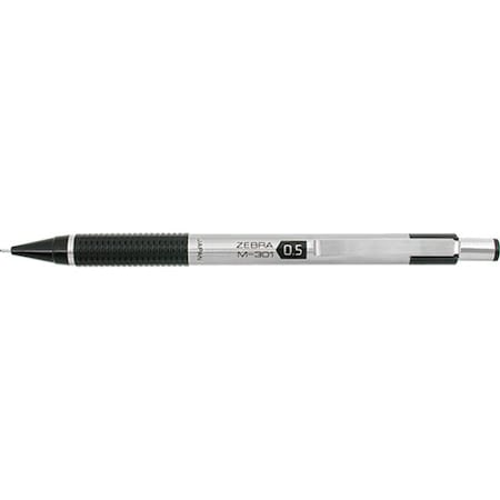 Zebra Pen M301 Stainless Steel Mechanical Pencils, Black ZEB54011
