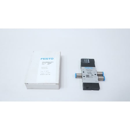 Festo PNEUMATIC SOLENOID VALVE 24V-DC 1.3-8BAR CPE10-M1BH-51-QS-6