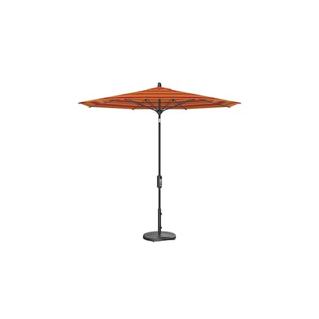 Treasure Garden 9 ft Patio Umbella, aluminum, fiberglass ribs, outdoor, Astoria Sunset Stripe UM840-09 56095 Astoria Sunset Stripe