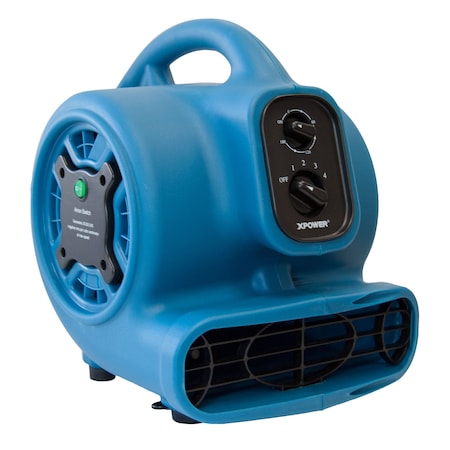 Xpower XPOWER P-260NT Freshen Aire 1/5 HP 800 CFM 4 Speed Scented Mini Mighty Air Mover, Utility Fan, Dryer P-260NT