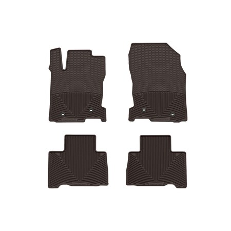 Weathertech Cocoa, Front and Rear All Weather Floor Mats W440CO-W441CO