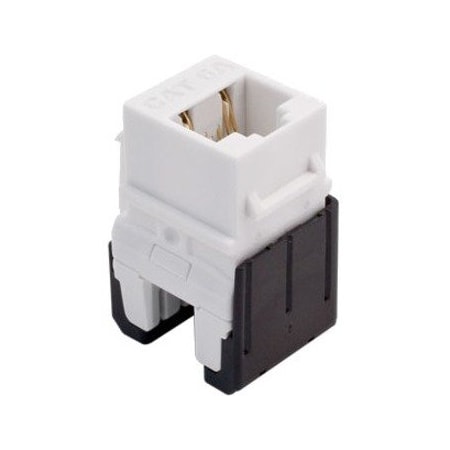 On-Q KEY: CAT6A QC RJ45 KYSTNE CON WH(M10) WP346AWH