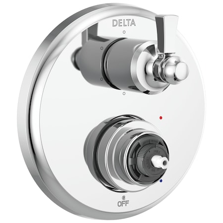 Delta 2-Handle Monitor 14 Series Valve Trim With 6 Setting Diverter T24956-LHP