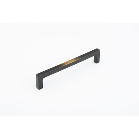 Schaub 6in Center to Center Vinci Cabinet Pull Antique Bronze Finish 788-6-AZ