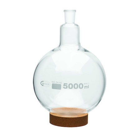 United Scientific Boiling Round Bottom Flasks, Ground Glas FRB057-5000