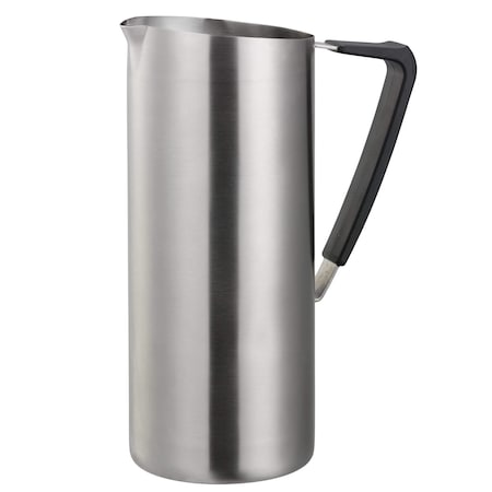 Service Ideas Double Wall Slim 1.6-Liter Stainless Steel Water Pitcher w/out Ice Guard in Brushed Stainless X7DWBSNG