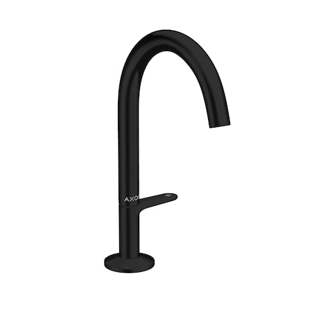 Axor ONE Single-Hole Faucet Select 170, 1.2 GPM in Matte Black 48020671