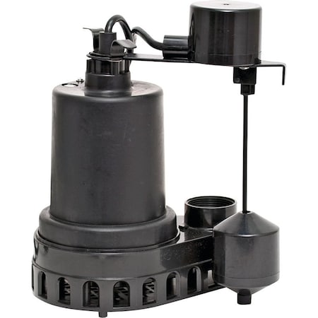 Superior Pump SUPERIOR PUMP 92372 Sump Pump, 120 V, 4.1 A, 1-1/2 in Outlet, 48 gpm 92372
