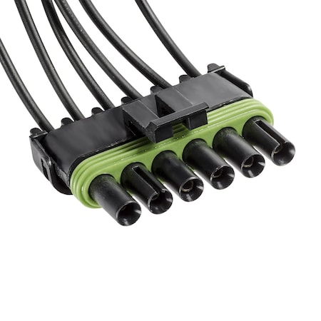 Auveco Weather Pack In-Line 6-Way Tower Harness Connector 23189