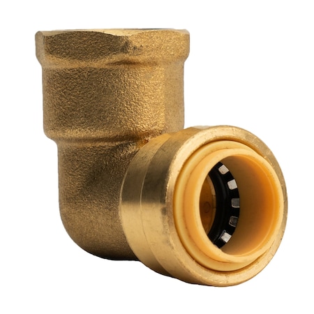 Zoro Select Female Elbow, Brass, Not Applicable LF813FR