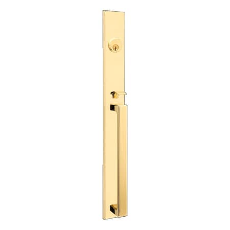 Baldwin Baldwin Minneapolis 20in Left Hand Single Cylinder Entry Mortise Lock Trim with 5162 Lever 6977003LENT