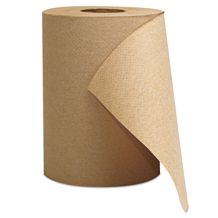 Gen Hardwound Roll Towels, 1-Ply, 8in x 300 ft, Natural, 12PK G1804